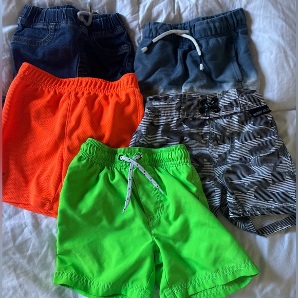 24 mo / 2T toddler shorts LOT 5 pairs - Picture 1 of 5